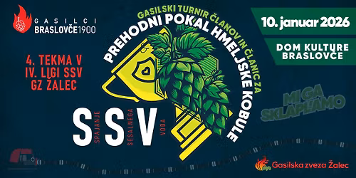 SSV - 29. GASILSKI TURNIR \u010cLANOV IN \u010cLANIC ZA PREHODNI POKAL HMELJSKE KOBULE