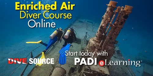 Dive Source PADI Nitrox Diver Specialty Course