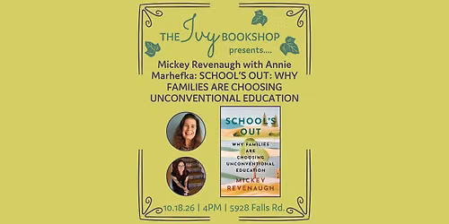 Mickey Revenaugh with Annie Marhefka: SCHOOL\u2019S OUT