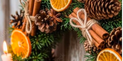 Indoor Scented Holiday Wreath - Adult Workshop