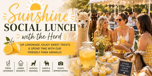 Sunshine Social Lunch with the Herd
