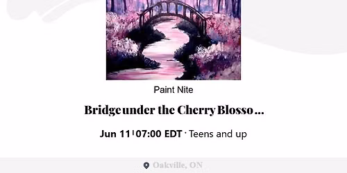 Paint Nite at Dave & Busters Oakville!