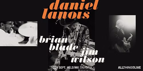 Daniel Lanois (CAN) \/ Tavastia-klubi