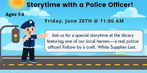 Storytime with a Police Officer!