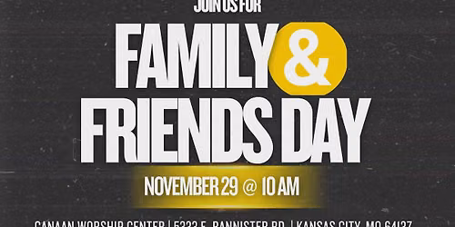Family & Friends Day