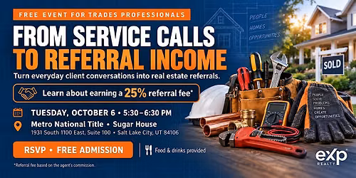 From Service Calls to Referral Income
