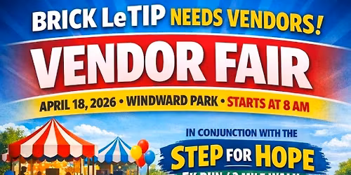 Steps For Hope- Vendor Fair