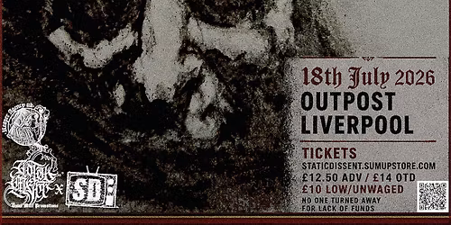 UNMOTHER \/\/ NEMOROUS \/\/ BURIAL \/\/ TECHNICULLIS - LIVERPOOL