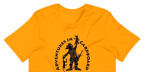 Adventures in Cardboard T-Shirt Sale & Scholarship Fundraiser