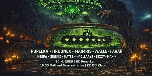 PARDUBICK\u00c9 \u010cARODEJNICE \/w DRUMCITY | 30.4. 2026 | Ponorka Pardubice