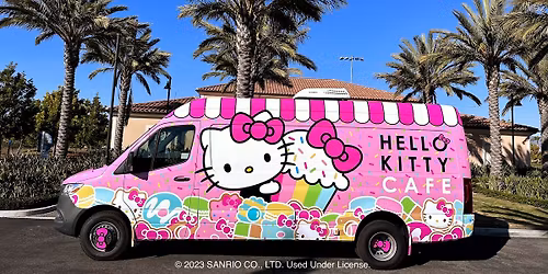 Hello Kitty Cafe Truck Central - Houston Appearance