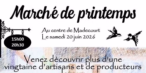 March\u00e9 de printemps - Madecourt