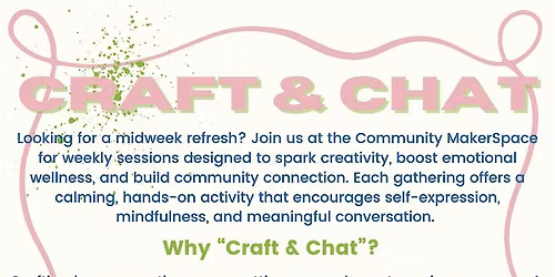 April Craft & Chat