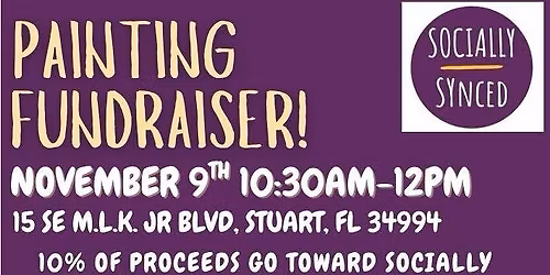 Socially Synced Painting Fundraiser