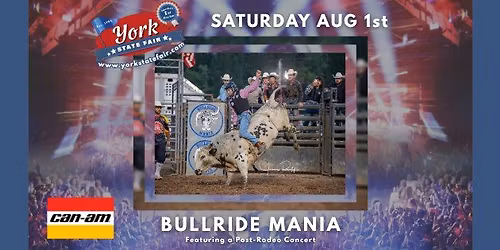 Bullride Mania featuring Special Guest TBA