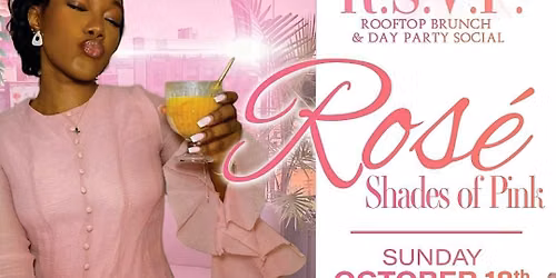 R.S.V.P.  Ros\u00e9 Shades of Pink Brunch Day Party Social