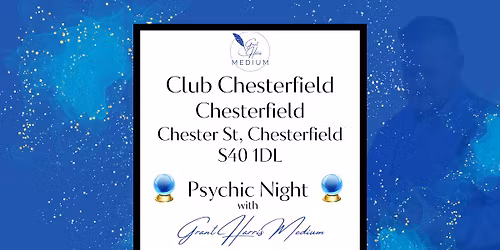 Club Chesterfield - Evening of Mediumship