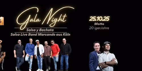 Gala Night - Salsa live Konzert (Macando aus K\u00f6ln)