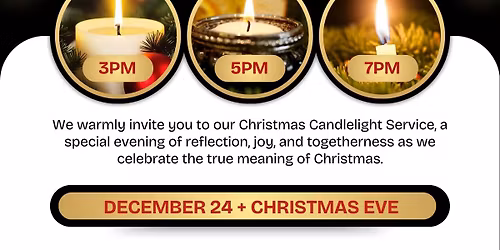 Christmas Eve Candlelight Services