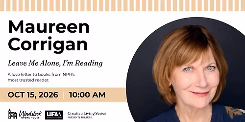 Creative Living Series: Maureen Corrigan