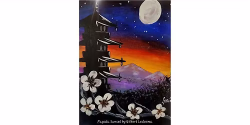 Pagoda Sunrise  Tuesday,  June 30th   6:30pm $35