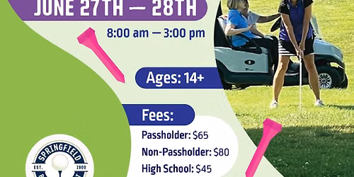 Springfield Women's City Golf Tournament!