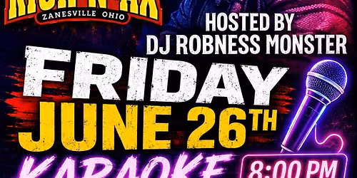 Karaoke Night with DJ Robness Monster