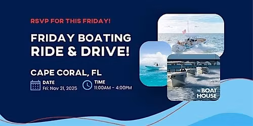 Ride & Drive Event | The Boat House Cape Coral