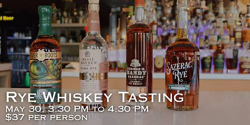 Rye Whiskey Tasting