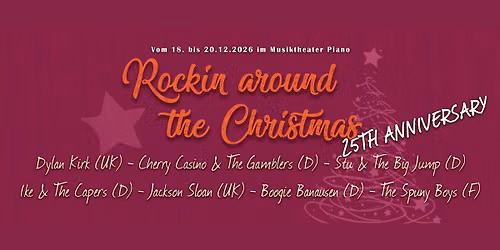 ROCKIN' AROUND THE CHRISTMAS TREE 2026 | Record Hop am Freitag
