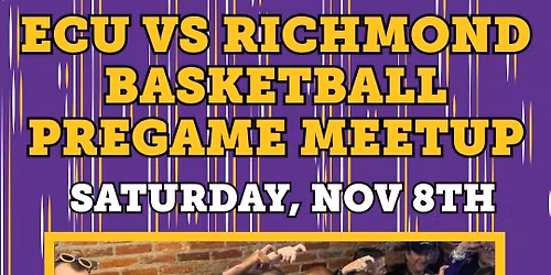 ECU VS RICHMOND BASKETBALL PREGAME
