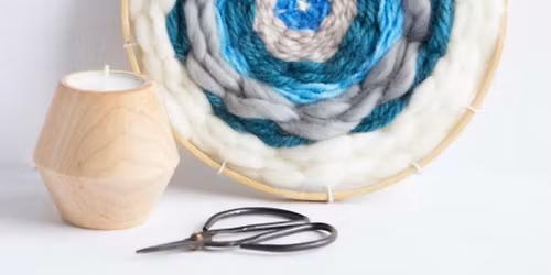 Simple Hoop Weaving