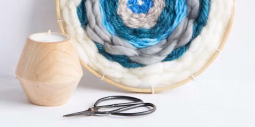 Simple Hoop Weaving