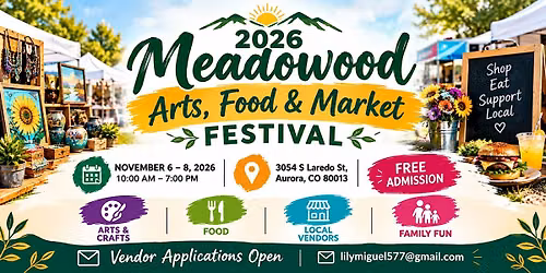 2026 Meadowood Arts, Food & Market Festival