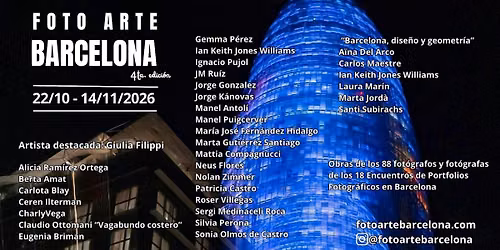 FotoArte Barcelona 2026 4ta. edici\u00f3n