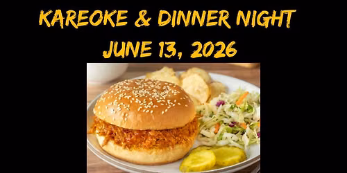 Post 519 Kareoke & ALR Dinner