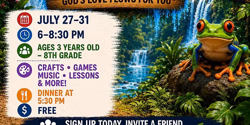 Rainforest Falls Vacation Bible School (VBS)