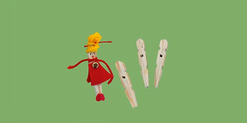 Peg Doll Making Drop-In Session Wednesday 12-2PM