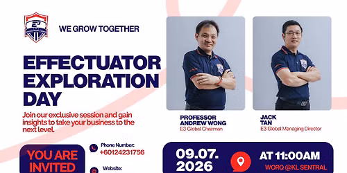 Effectuator Exploration Day (July)