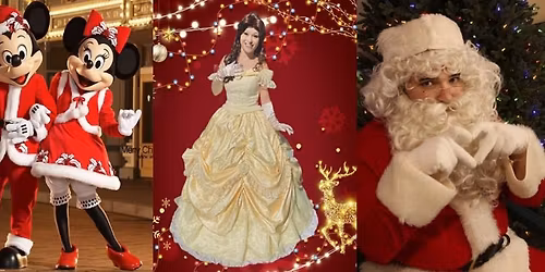 Holiday Brunch with Belle, Minnie, Mickey and Santa