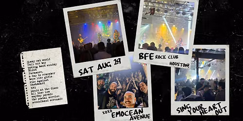 Emocean Avenue at BFE Rock Club