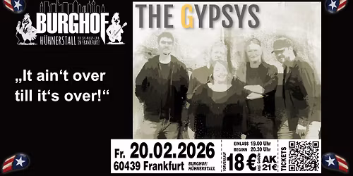 THE GYPSYS - Frankfurter Kultband im BURGHOF H\u00dcHNERSTALL
