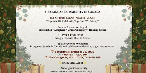 e-Sabangan Christmas Night 2026