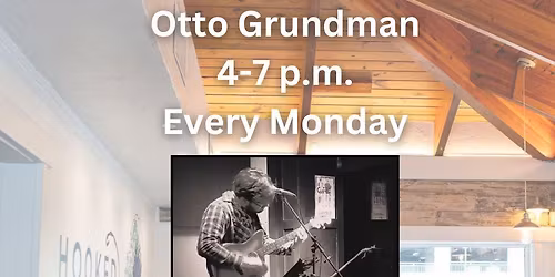 Live Music With Otto Grundman at Hooked