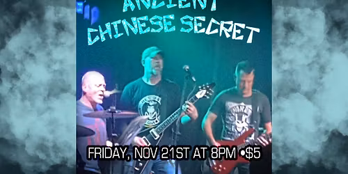 Ancient Chinese Secret @ The Kingdom!