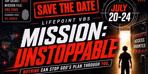 VBS at Lifepoint THIS WEEK