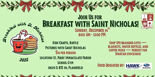 Breakfast with St. Nicholas