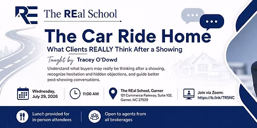 The Car Ride Home: What Clients REALLY Think After a Showing
