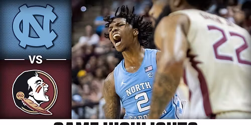 Florida State Seminoles at North Carolina Tar Heels Mens Basketball