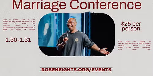 Rose Heights Marriage Conference